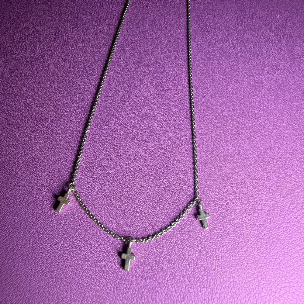 James Avery Necklace and Studs